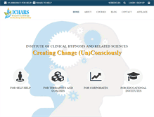 Tablet Screenshot of instituteofclinicalhypnosis.com
